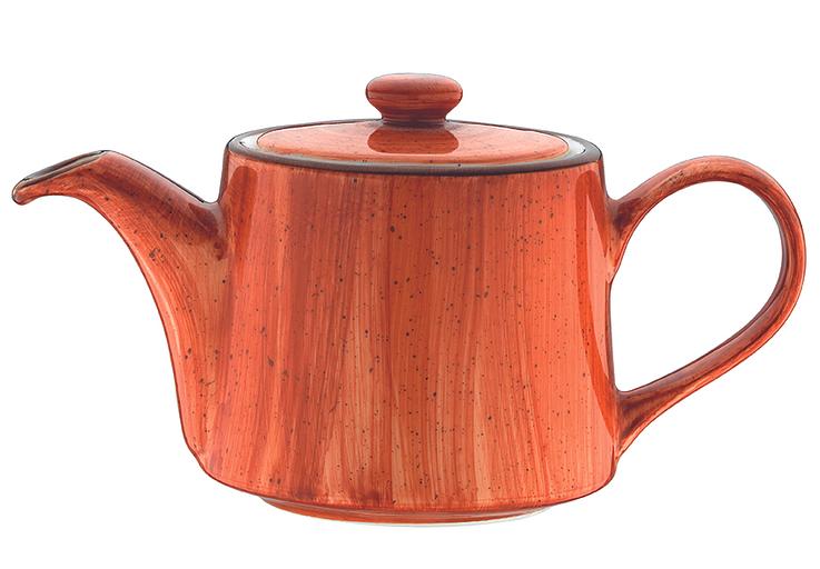 Чайник 400 мл. заварочный Терракота, форма Банкет /1/6/ фото 1