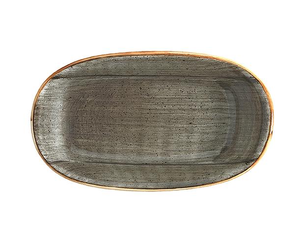 Блюдо овальное 190*110 мм. Спейс, форма Гурмэ /1/12/ фото 1