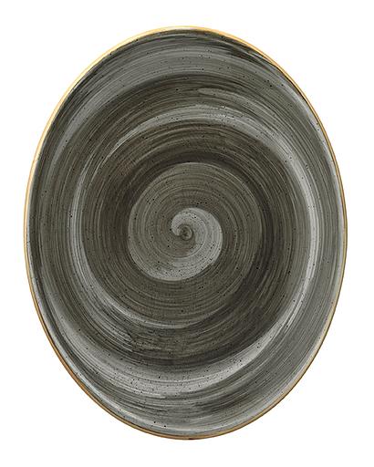 Блюдо овальное 250*190 мм. Спейс, форма Мув /1/12/ фото 1