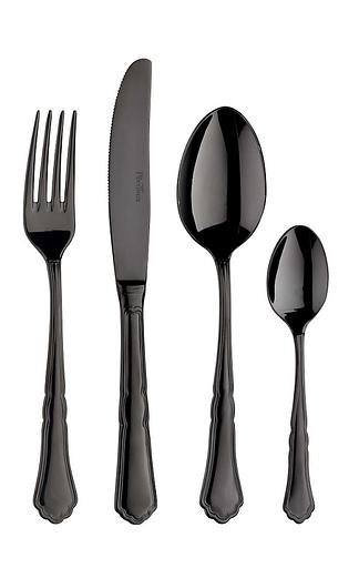 Нож столовый Сетеченто Блэк 18/10 3 мм Pinti /12/ фото 1