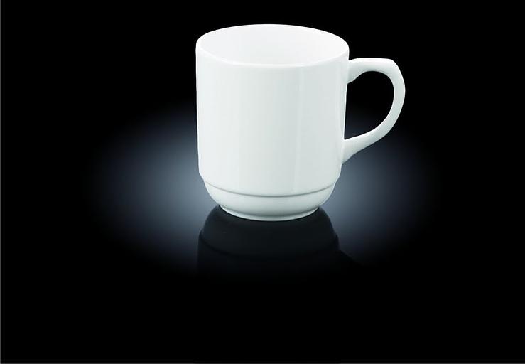 Кружка 320 мл. d=79 мм. h=88 мм. штабелир. Wilmax (блюдце 47708) /6/48/ фото 1