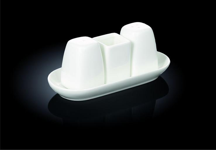 Набор для специй 3 пр. на подставке Wilmax /2/24/ фото 1