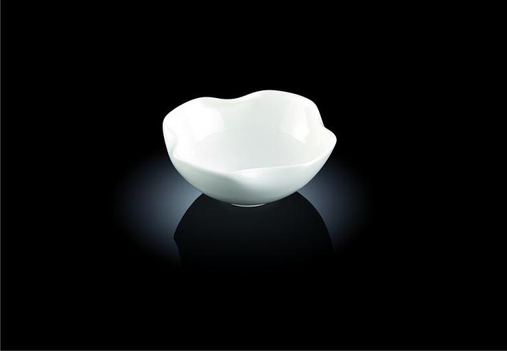 Салатник d=130 мм. 275 мл. h=55 мм. волнистый край Wilmax /1/6/48/ фото 1