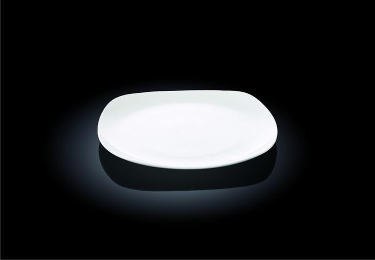 Тарелка квадр. 165*165 мм. без полей Wilmax /6/72/ фото 1