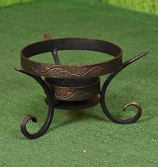 Подставка под сковороду для Саджа кольцо d=22,5 см. h=17 см. Шелковый Путь /1/ фото 1