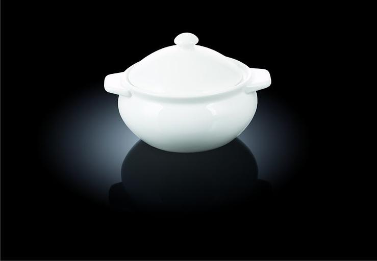 Горшок для тушения/запекания 350 мл. Wilmax (блюдце 996099) /3/36/ фото 1