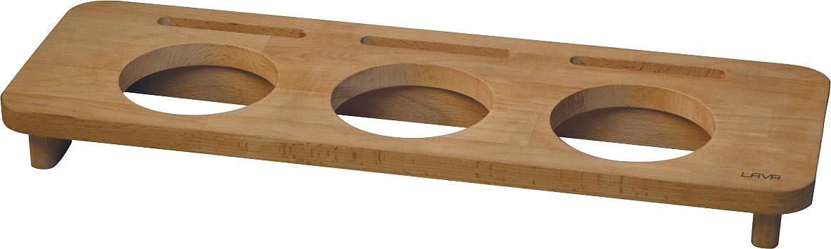 Подставка для кастрюли d=11 см. (на 3 кастрюли) дерево LAVA /1/ фото 1