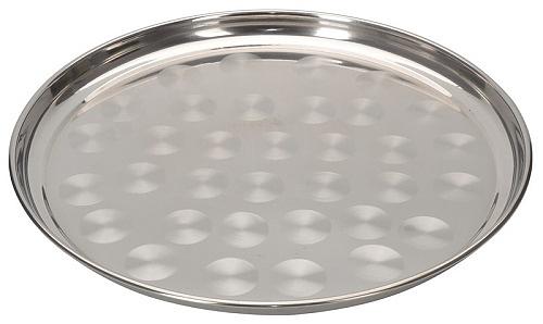 Поднос для подачи d= 45 см. нерж. /1/18/ фото 1