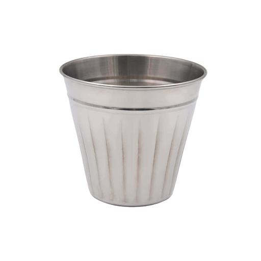 Ведерко для подачи нерж. d=125/70 мм. h=115 мм. 900 мл. MGsteel /1/72/ фото 1