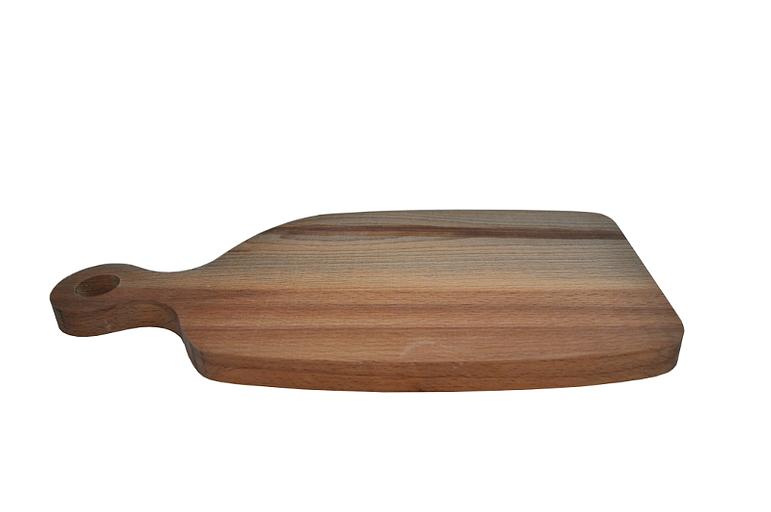 Доска для подачи фигурная 400*200*20 мм. с ручкой, бук /1/ фото 1