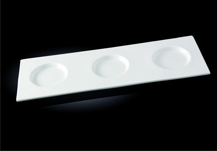 Поднос для подачи 350*120 мм. Wilmax /1/24/ фото 1