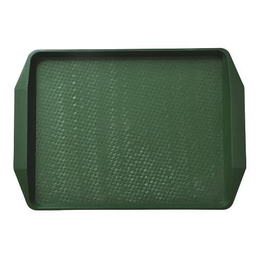 Поднос 42*30 см. темно-зеленый поверхность классик (414) MG /1/10/ фото 1