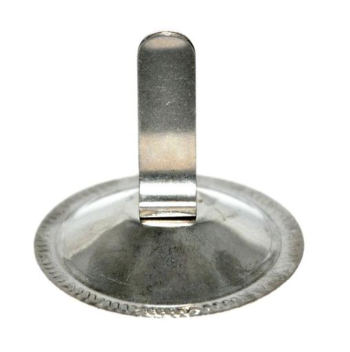 Держатель для ценников и табличек d=6 см. h=5,5 см. нерж. на подставке MGsteel /1/240/ фото 1