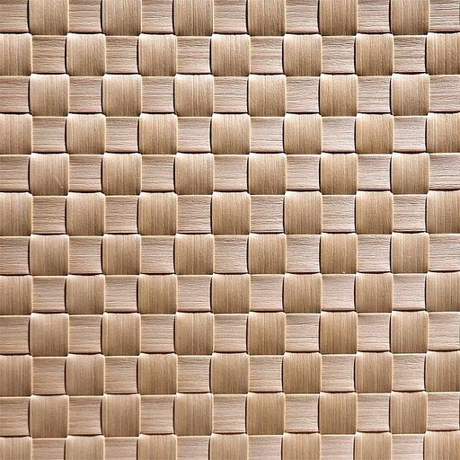 Подкладка сервировочная 45*33 см. широкое плетение, бежевая, пвх APS /1/ фото 1