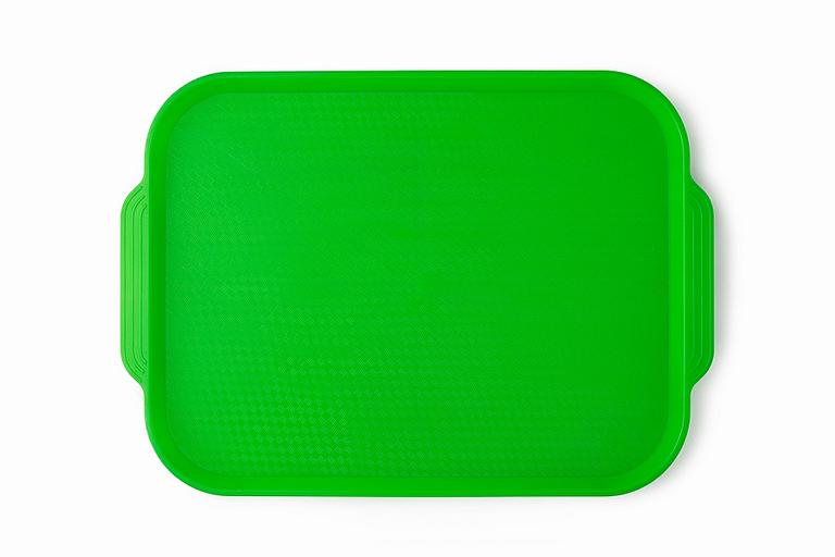 Поднос 45*35,5 см. ярко-зеленый поверхность классик (113) MG /1/10/ фото 1