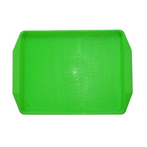 Поднос 42*30 см. ярко-зеленый поверхность классик (113) MG /1/10/ фото 1