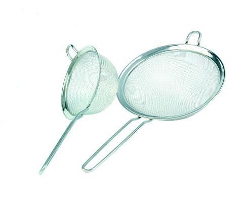 Сито d=160 мм. для бульона нерж. с ручкой MGsteel /1/48/ фото 1