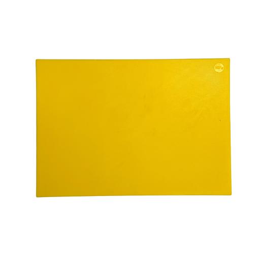 Доска разделочная п/п 500*350*18 мм. желтая поверхность шагрень MG /1/10/ фото 1