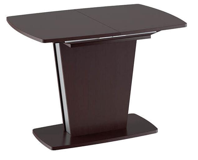 Стол Ливерпуль тип 1, 110 (+40)×75 см венге, металлик фото 3