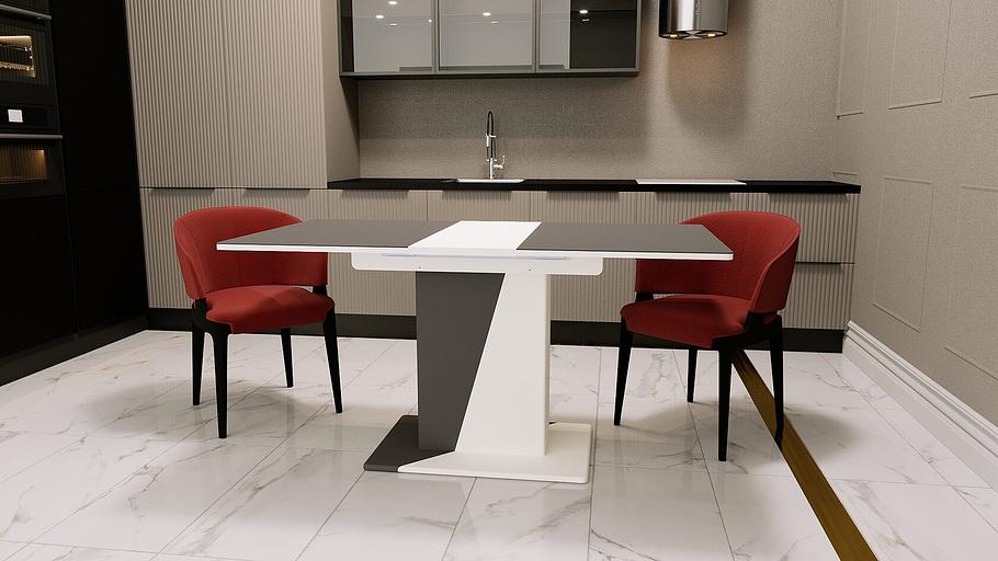 Стол Сан-Ремо 120(+31.5)×80×76.5 см фото 2