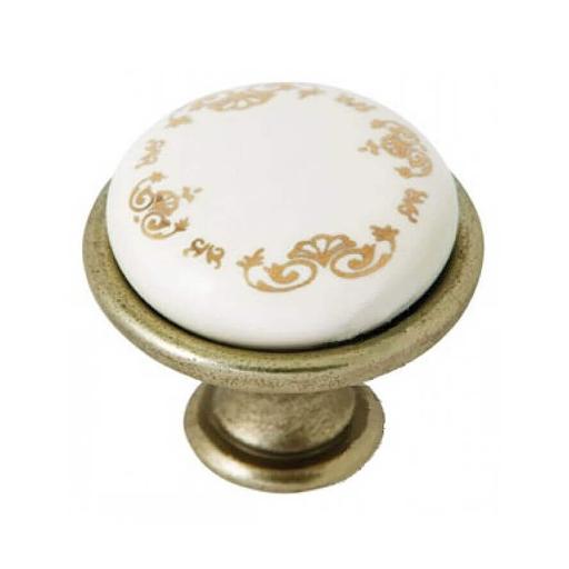 Ручка-кнопка К-3 керамика фото 1