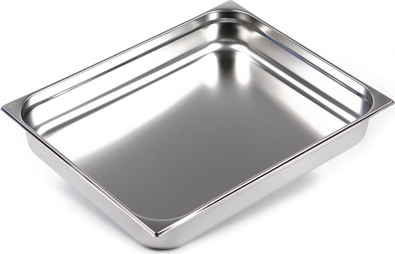 Гастроемкость 2/1 h=100 мм. 28,5 л. нерж. MGsteel /1/6/ фото 1