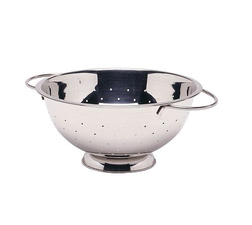 Дуршлаг d=245 мм. 2,2 л. h=85 мм. нерж. /1/48/ фото 1