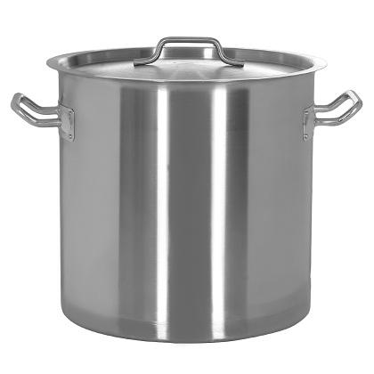 Котел 30 л. нерж. d=35 см. h=32 см. тройное дно с крышк. (индукция) /1/ фото 1