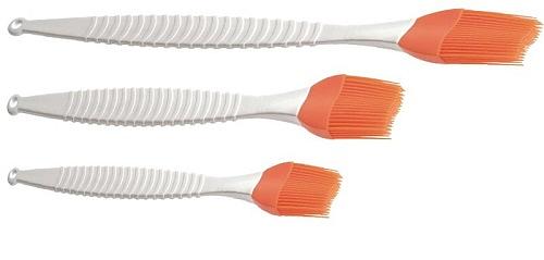 Кисточка кондитерская 18*3,5 см. силиконовая /1/ фото 1