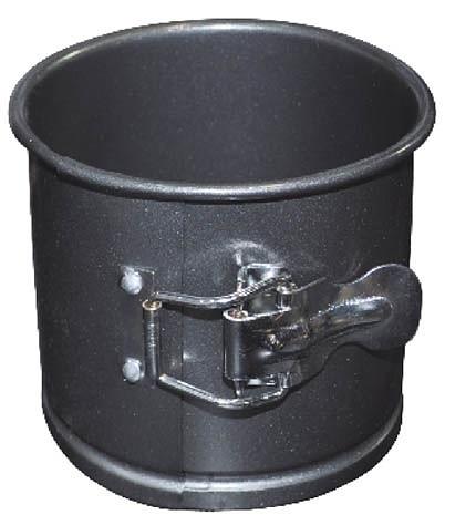 Форма для выпечки d=16 см. h=12,5 см. разъемная, углерод. сталь с антиприг. покр. /1/12/ фото 1