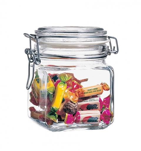 Банка для сыпучих прод. 740 мл. с бугельным замком Кремлин /1/6/378/ фото 1