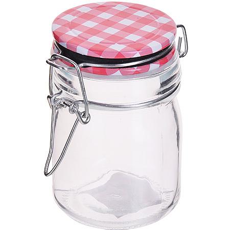 Банка для подачи 170 мл. d=60 мм. h=97 мм. с крышкой с бугельным замком /1/ фото 1