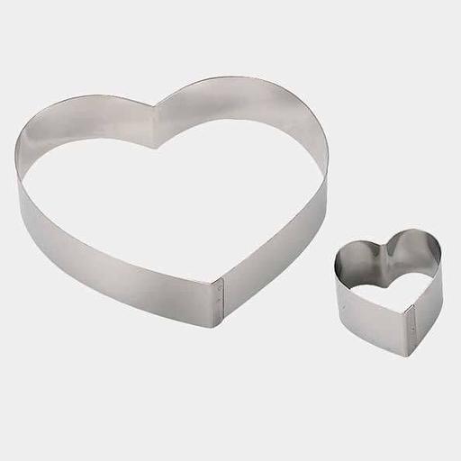 Форма кондитерская "Сердце" d=24 см. h=4 см. нерж. De Buyer /1/ фото 1