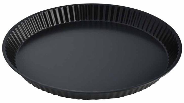 Форма для выпечки d=31 см. h=3 см. рифленая, углерод. сталь с антиприг. покр. /1/30/ фото 1