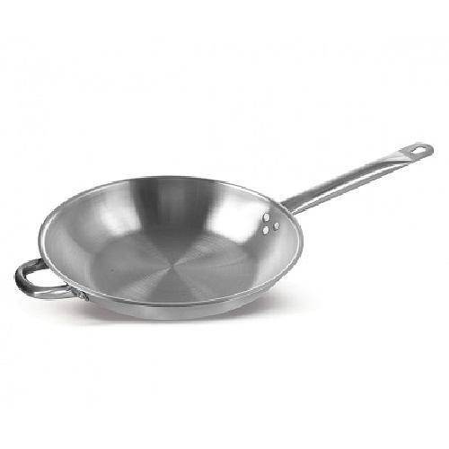 Сковорода d=40 см. h=5 см. нерж. тройное дно (индукция) /1/6/ фото 1