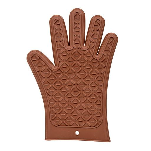 Рукавица (перчатка) термостойкая 27,5*18,5 см. (от -40 до +230°С) силикон (1 шт.) /1/12/ фото 1