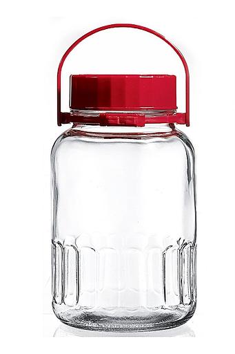 Банка для сыпучих прод. 5000 мл. с пластик. крышкой Харвест /1/6/72/ фото 1