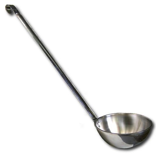 Половник 2 л. L ручки 57 см. d=21,3 см. нерж. /1/ фото 1