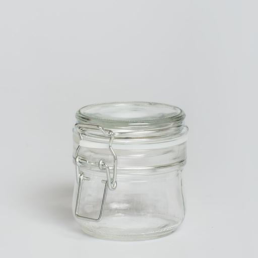 Банка для подачи 250 мл. d=80 мм. h=85 мм. с крышкой с бугельным замком /1/36/ фото 1