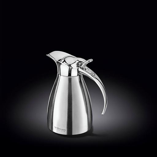 Кофейник-термос 0,6 л. вакуумный, нерж. Wilmax /1/12/ фото 1