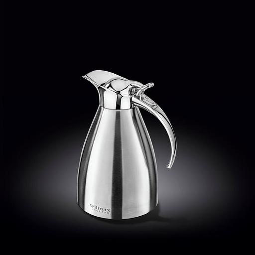 Кофейник-термос 1 л. вакуумный, нерж. Wilmax /1/12/ фото 1