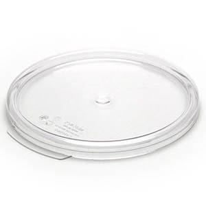 Крышка для контейнера пищ. круглого d=186 мм. h=14 мм. прозрачная, поликарбонат Cambro (для RFSCW2, RFSCW4) /1/ фото 1