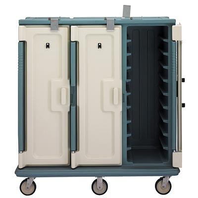 Тележка для доставки блюд на подносах, синевато-серая Cambro /1/ фото 1