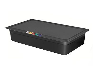 Гастроемкость 1/1 h=100 мм. 13,3 л. п/п черная /1/6/ фото 1
