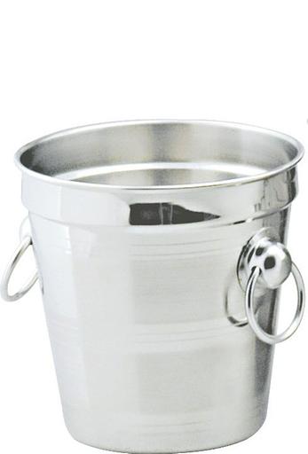 Ведро для льда d=13 см. 1,5 л. нерж. MGsteel /1/48/ фото 1
