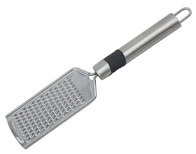 Терка с ручкой 25 см. раб.часть 12*5,5 см. нерж. плоская FM /1/6/ фото 1