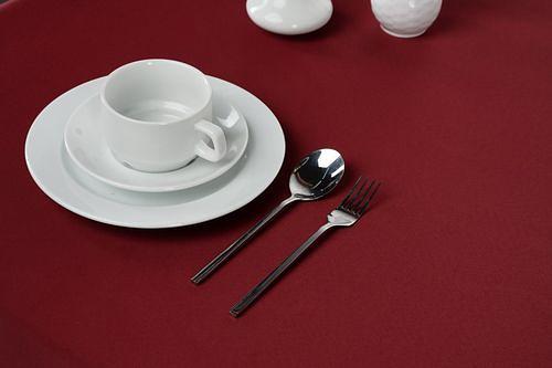 Скатерть 145*250 см. бордо гладь /3/ фото 1