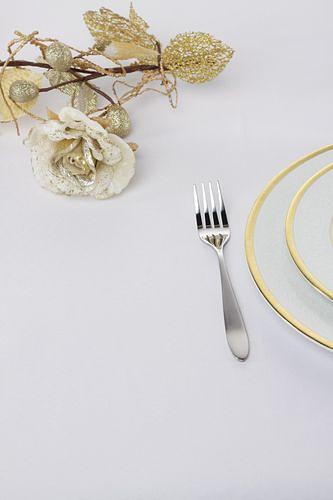 Скатерть 145*250 см. белая гладь /1/ фото 1