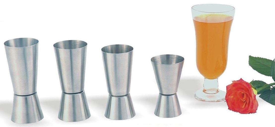 Джиггер 20/40 мл. d=38/40 мм. h=76 мм. нерж. MGsteel /1/200/ фото 1