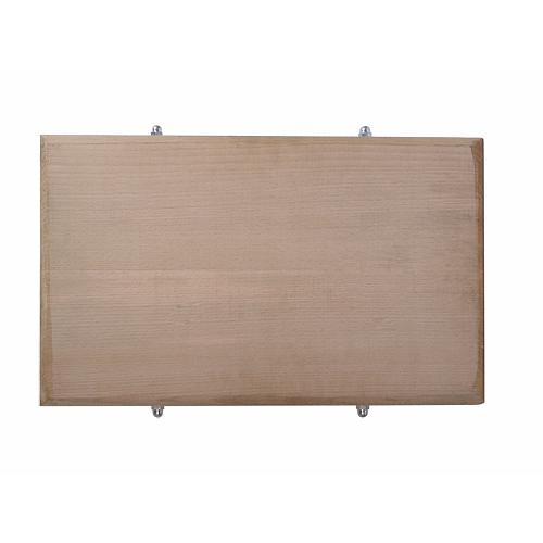 Доска разделочная бук 500*300*40 мм. с метал. стяж. /1/ фото 1